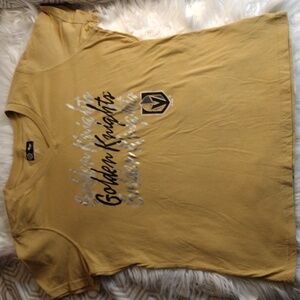 NHL LV Golden Knights 4her tee gold/Blk 2XL